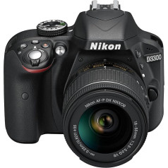 Nikon D3300 SLR-Digitalkamera Kit AF-P 18-55 VR schwarz