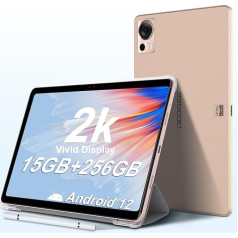 DOOGEE T20 planšetdators [2023], 15GB RAM + 256GB ROM (TF 1TB), 10,4 collu 2K displejs, 4 skaļruņi, Widevine L1, astoņkodolu, 8300mAh, 16MP+8MP, Android 12 5G WiFi + 4G LTE/OTG/GPS