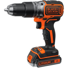 BLACK+DECKER - BL188E2K-QW Akumulatora urbjmašīna bez birstes ar 2 akumulatoriem 2,5Ah - 18V