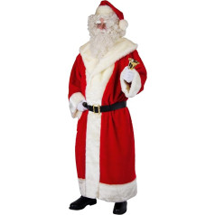 Festartikel Müller Santa Claus plīša mētelis Amazon Red