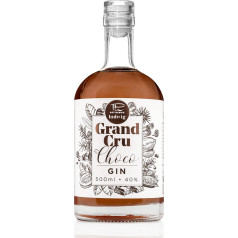 Breaks GRAND CRU CHOCO Gin I Premium Gin mit Valrhona Grand Cru Kakaobohnen aus Madagaskar I Geschmack: Mild mit schokoladiger Note I Exklusiver Gin - Handgemacht in Deutschland I 1x 0,5 L I 40% tilp.