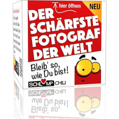 Schlump-Chili Sharpest Photographer Gift - smieklīga dāvana vīriešiem Forša dāvana vīriešiem ar kameru