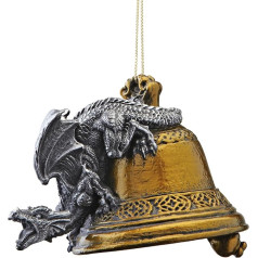 Design Toscano CL6230 Humdinger the Bell Ringer Gothic Dragon 2011 Brīvdienu ornaments