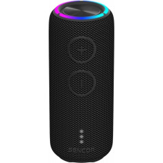 Bluetooth skaļrunis sirius 2 melns 20w, LED, tws