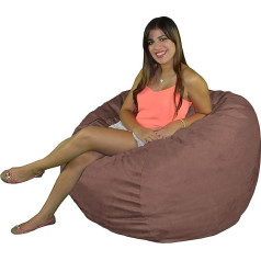 Cozy Sack Bean Bag Bean Bag putuplasta pildīta vidējā augsne