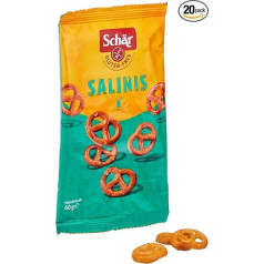 Schär Salinis bez lipekļa 60 g iepakojums (20 x 60 g iepakojums)