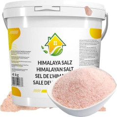 SOLUP Himalayan Salt Fine 4 kg I Pink Himalayan I Pink Natural Salt I Himalayan Pink Salt I Himalayan Salt Fine