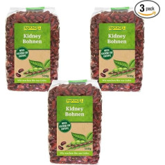 Rapunzel Kidney Beans, sarkanās pupiņas, 3 gab. (3 x 500 g) - Bioloģiski audzētas