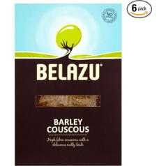 Belazu Tradicionālais marokāņu miežu kuskuss (500g) - 6 gabalu iepakojums