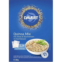 Davert - Quinoa mišinys sorų grikių mišinys maišeliuose - 250 g - 6 vnt. pakuotė