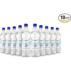 SUNNAH SHOP® Zamzam Water Mecca Original - 100% Zam Zam ūdens, Zemzem Suyu - Klusā avota ūdens, 10 x 500 ml, neitrāls