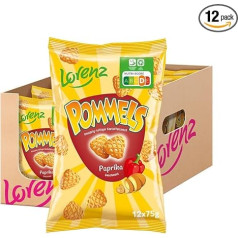 Lorenz Snack World Pommels Peppers Pack of 12 (12 x 75 g)