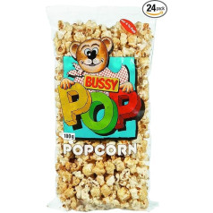 Bussy Pop Korn Bussy popkorns 24 gab. iepakojumā (24 x 100 g)