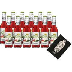 Elephant Bay Ice Tea Watermelon Melon Set - 12 x Elephant Bay Melon 330 ml ar depozītu - atkārtoti lietojams