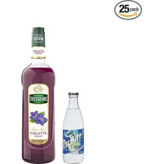 Daudz sīrupa un limonādes: Teisseire sīrups - Violets 1L - Pschitt limonāde (24 x 33cl)