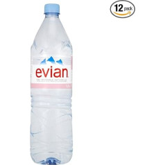 Evian ūdens 1,5 l - 1,5 l, 12 gab.