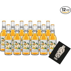 Elephant Bay Ice Tea Peach Set - 12 x Elephant Bay Peach 330 ml ar depozītu - atkārtoti lietojams