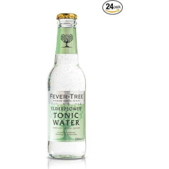 Fever-Tree Elderflower Tonic MW pudeles atkārtoti lietojamas 24 pudeles pa 200 ml