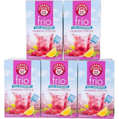 Tējkanna Frio Raspberry Lemon 10 paciņu iepakojums (10 x 20 tējas maisiņu) 10 x 45 g