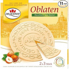 Dr. Quendt Lazdu riekstu vafeļu papīrs 11 x 150 g