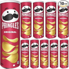 Pringles Original Chips 185 g x 10 gab.