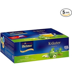 Meßmer ProfiLine Garšaugi 100 x 2 g 5 iepakojumos (5 x 200 g)