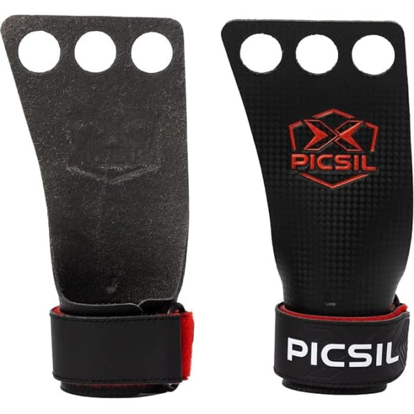 PICSIL RX Cross Training cimdi Carbon Grips Gym Boxing Svaru celšana Vingrošana Vingrošana Novērst plīsumus un plīsumus Lielāka pretestība un aizsardzība Unisex