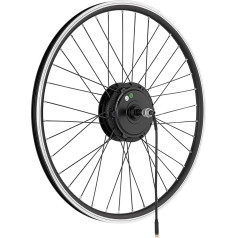 windmeile E-Bike Hub Motor Obstacle Wheel, Spoked, Black, 20/26/28