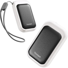 OCOOPA UT4 Young Hand Warmer Rechargeable, Magnetinis 2-Pack, Elektrinis kišeninis šildytuvas, itin kompaktiškas, skirtas pirštinėms, 3 šilumos lygiai, šilta dovana vyrams, moterims, lauko, golfo, stovyklavimo, medžioklės reikmėms