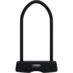 ABUS U-lock Granit 460 + USH460 kronšteins - velosipēdu slēdzene ar apaļu skavu drošības līmenis 9-300 mm skavas augstums