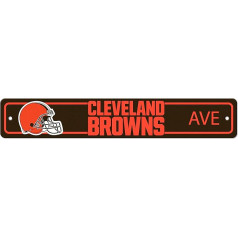 NFL - Cleveland Browns Komandas krāsaina ielas zīme 4