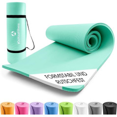 #DoYourFitness Yoga Mat Non-Slip. For Beginners and Advanced Users. Thickness from 0.8 cm to 2 cm. Joint-friendly Gymnastics Mat. 183 cm x 61 cm or XXL 190 cm x 100 cm (Suitable for Indoor/Outdoor)