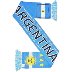 Euroscarves Argentīnas futbola adīts lakats