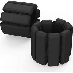 2 Pack Wrist Weights potītes atsvaru komplekts kāju vai plaukstas locītavas vingrinājumiem, pastaigām, skriešanai, jogai, kardio, pilatesam, svariem, fitnesa rokassprādzei