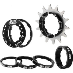 Viena ātruma konversijas komplekts Fixie Cassette 12T13T/14T/15T/16T/17T/18T/19T/20T/21T/22T MTB viena ātruma konversijas komplekts