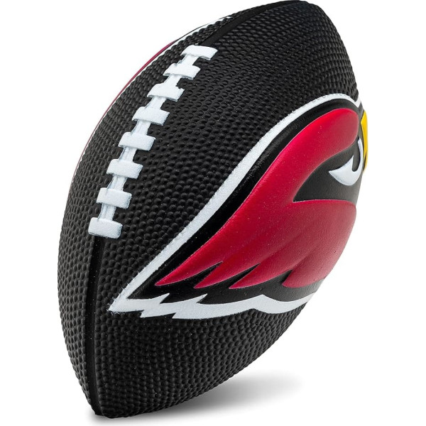 Franklin Sports NFL komandu putuplasta futbola bumbas - Mīksts putuplasta mini futbola bumbiņas visām NFL komandām - Bērnu junioru 21,6 cm futbola bumbiņas + gaisa sūkņa komplekti - Oficiālas NFL licencētas futbola bumbas