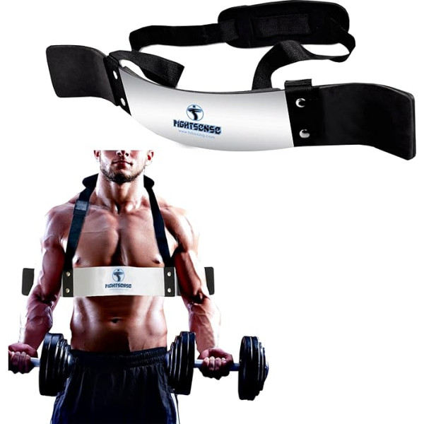 FIGHTSENSE arm blaster, bicepss, curl, tricepss, muskuļu izolators, bomber, fitness, sporta zāle, treniņš, treniņš, apmācība, atbalsts