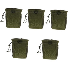 BESPORTBLE 5pcs Tactical Bag In Camouflage Camping Storage Bag Hiking Bag Backpack Belt Bag Camping Bag Tool Belt Bag Waist Tool Bag Technician Bag Canvas