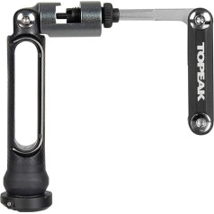 Topeak BB Hide'n Tool Fits Hollow BB ar integrētu mini metāla 7 funkciju instrumentu un 13 ātrumu ķēdes instrumentu