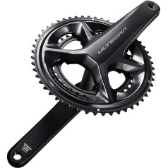 Shimano Unisex - Pieaugušo Ultegra FC-R8100 kloķvārpstu komplekts, melns, viens izmērs