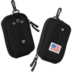 LZFAN Golf Rangefinder Hard Shell Carry Case Box EVA Bag saderīgs ar Callaway, melns