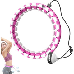 EDIFIT, Hula Hoop pieaugušo svara zudums Regulējams 24 segmentu sporta fitnesa noņemams