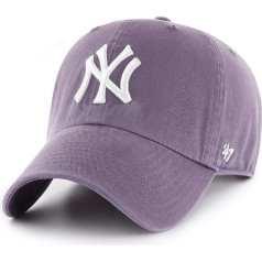 '47 MLB New York Yankees Clean Up izliekta V Relax Fit Cap Vīrieši Purple