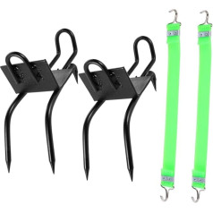 Kisangel Tree Climbing Tool Tree Climbing Hook Made of Steel Spiges Shoes Pole Climbing Accessories Climbing Accessories Climbing Accessories Pole Climbing Equipment Tree Climbing Stairs Climbing Climbing Pole Tree Made