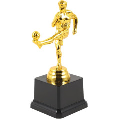 HLUONGTN Futbola trofeja Galda balva trofeja Mazā trofeja Kausa balva Trofeja Trofeja Ornaments Futbola sportista trofeja Futbola sacensību balva Trofeja/kā parādīts/17.50X7.50X7.50Cm