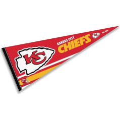 WinCraft Kansas City Chiefs Pennant Banner karogs