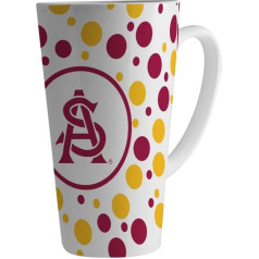 Memory Company NCAA Arizona State Sun Devils 16oz White Latte krūze