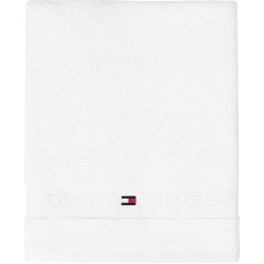 Tommy Hilfiger Rokas dvieļi, vienkrāsaini balti, vannas dvieļi 100 x 150 cm