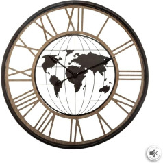 Sienas pulkstenis World Metal D67 cm - Atmosphera Designera Interjers