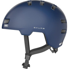 ABUS Skurb City Helmet - Robust Bicycle Helmet for Everyday Use, Skating, BMX Riding or Longboarding